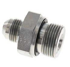 JIC Double Nipple G3/4'' x UNF 3/4''-16 Steel NBR 275bar (3863.75psi)