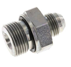 JIC Double Nipple G3/4'' x UNF 3/4''-16 Steel NBR 275bar (3863.75psi)