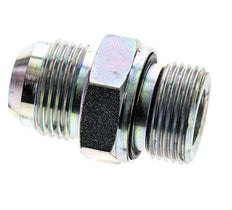 JIC Double Nipple M27 X 2 x UN 1-1/16''-12 Steel NBR 210bar (2950.5psi)