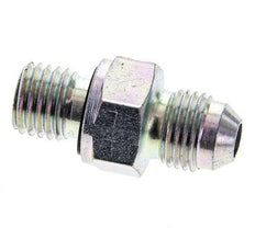 JIC Double Nipple M12 X 1.5 x UNF 1/2''-20 Steel NBR 275bar (3863.75psi)