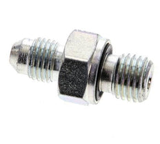 JIC Double Nipple M12 X 1.5 x UNF 7/16''-20 Steel NBR 310bar (4355.5psi)