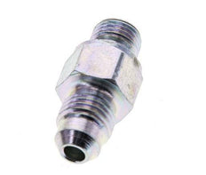 JIC Double Nipple M10 X 1 x UNF 7/16''-20 Steel NBR 310bar (4355.5psi)