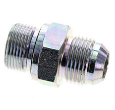 JIC Double Nipple M22 X 1.5 x UNF 7/8''-14 Steel NBR 210bar (2950.5psi)