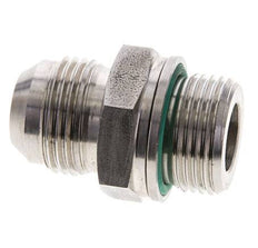 JIC Double Nipple M27 X 2 x UN 1-1/16''-12 Stainless Steel FKM 210bar (2950.5psi)