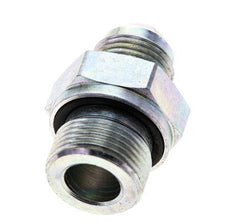 JIC Double Nipple M22 X 1.5 x UNF 3/4''-16 Steel NBR 275bar (3863.75psi)