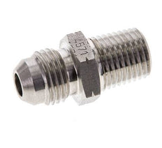 JIC Double Nipple UNF 9/16''-18 x 1/4'' NPT Stainless Steel 275bar (3863.75psi)