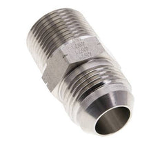 JIC Double Nipple UN 1-1/16''-12 x 3/4'' NPT Stainless Steel 170bar (2388.5psi)