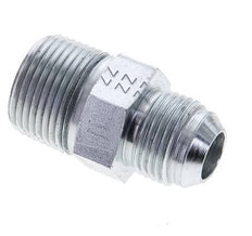 JIC Double Nipple UNF 7/8''-14 x 3/4'' NPT Steel 170bar (2388.5psi)