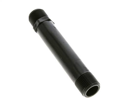 Threaded Pipe G3/4'' Polypropylene (pp) 10bar (140.5psi) FDA 27mm Hex