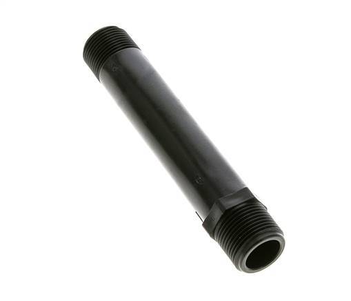 Threaded Pipe G3/4'' Polypropylene (pp) 10bar (140.5psi) FDA 27mm Hex