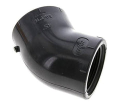 45deg Angled Fitting Rp1 1/2'' Female PVC-U 16bar (224.8psi) EN 1452-3