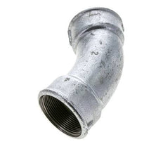 45deg Angled Fitting Rp2'' Female Cast Iron 25bar (351.25psi)