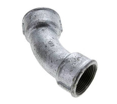 45deg Angled Fitting Rp1 1/4'' Female Cast Iron 25bar (351.25psi)