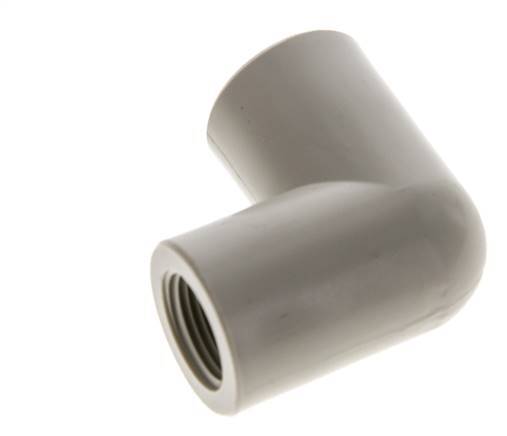 90deg Angled Fitting G3/8'' Female Polypropylene (pp) 10bar (140.5psi) FDA