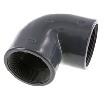 90deg Angled Fitting Rp2 1/2'' Female PVC-U 16bar (224.8psi) EN 1452-3