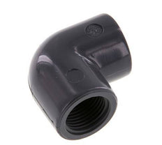 90deg Angled Fitting Rp3/8'' Female PVC-U 16bar (224.8psi) EN 1452-3 [5 Pieces]