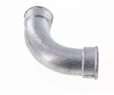 90deg Angled Fitting Rp2'' Female Long Cast Iron 25bar (351.25psi)