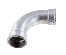 90deg Angled Fitting Rp2'' Female Long Cast Iron 25bar (351.25psi)