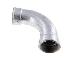 90deg Angled Fitting Rp2'' Female Long Cast Iron 25bar (351.25psi)