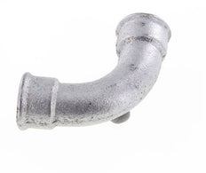 90deg Angled Fitting Rp1'' Female Long Cast Iron 25bar (351.25psi)