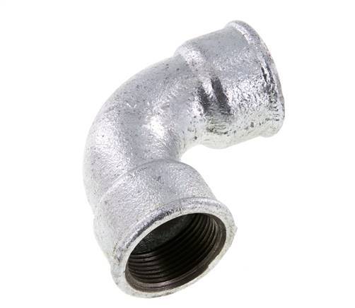 90deg Angled Fitting Rp1 1/4'' Female Short Cast Iron 25bar (351.25psi)