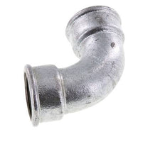 90deg Angled Fitting Rp1 1/2'' Female Short Cast Iron 25bar (351.25psi)