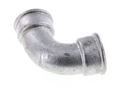 90deg Angled Fitting Rp1 1/2'' Female Short Cast Iron 25bar (351.25psi)