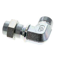 90deg Angled Fitting G3/4'' Bulkhead High Pressure Steel 60° Cone 325bar (4566.25psi) Hydraulic