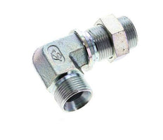 90deg Angled Fitting G3/4'' Bulkhead High Pressure Steel 60° Cone 325bar (4566.25psi) Hydraulic