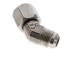 45deg JIC Angled Fitting UNF 7/8''-14 Male x Female Stainless Steel 210bar (2950.5psi)