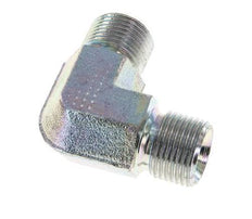 90deg Angled Fitting G3/8'' High Pressure Steel 60° Cone 325bar (4566.25psi) Hydraulic