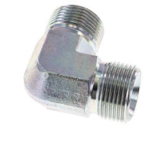 90deg Angled Fitting G1'' High Pressure Steel 60° Cone 225bar (3161.25psi) Hydraulic