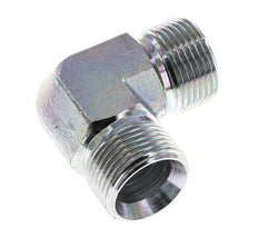 90deg Angled Fitting G1'' High Pressure Steel 60° Cone 225bar (3161.25psi) Hydraulic