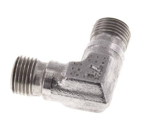 90deg Angled Fitting G1/8'' High Pressure Stainless Steel 60° Cone 400bar (5620.0psi) Hydraulic
