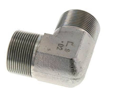 90deg Angled Fitting G1 1/2'' High Pressure Steel 60° Cone 190bar (2669.5psi) Hydraulic