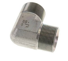 90deg Angled Fitting G1 1/2'' High Pressure Steel 60° Cone 190bar (2669.5psi) Hydraulic