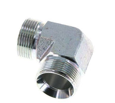 90deg Angled Fitting G1 1/4'' High Pressure Steel 60° Cone 190bar (2669.5psi) Hydraulic