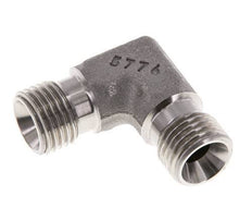 90deg Angled Fitting G1/4'' High Pressure Stainless Steel 60° Cone 350bar (4917.5psi) Hydraulic