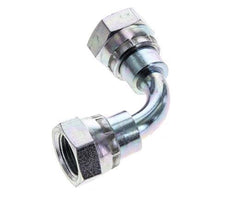 90deg Angled Fitting G3/8'' Female High Pressure Steel 60° Cone 425bar (5971.25psi) Hydraulic