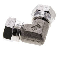 90deg Angled Fitting G3/4'' Female High Pressure Stainless Steel 60° Cone 175bar (2458.75psi) Hydraulic