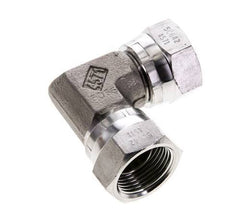 90deg Angled Fitting G3/4'' Female High Pressure Stainless Steel 60° Cone 175bar (2458.75psi) Hydraulic