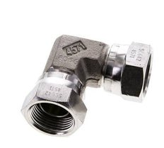 90deg Angled Fitting G3/4'' Female High Pressure Stainless Steel 60° Cone 175bar (2458.75psi) Hydraulic