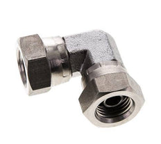 90deg Angled Fitting G1/4'' Female High Pressure Stainless Steel 60° Cone 575bar (8078.75psi) Hydraulic