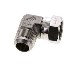 90deg JIC Angled Fitting UN 1-5/16''-12 Male x Female Stainless Steel 170bar (2388.5psi)