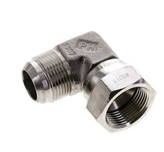 90deg JIC Angled Fitting UN 1-5/16''-12 Male x Female Stainless Steel 170bar (2388.5psi)