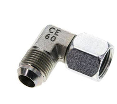 90deg JIC Angled Fitting UNF 7/8''-14 Male x Female Steel 210bar (2950.5psi)