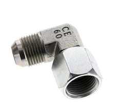 90deg JIC Angled Fitting UNF 7/8''-14 Male x Female Steel 210bar (2950.5psi)