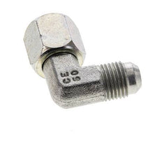 90deg JIC Angled Fitting UNF 9/16''-18 Male x Female Steel 275bar (3863.75psi)