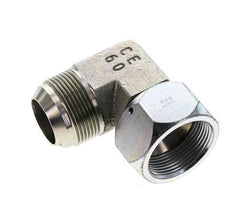 90deg JIC Angled Fitting UN 1-5/8''-12 Male x Female Steel 140bar (1967.0psi)