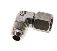 90deg JIC Angled Fitting UNF 3/4''-16 Male x Female Stainless Steel 275bar (3863.75psi)